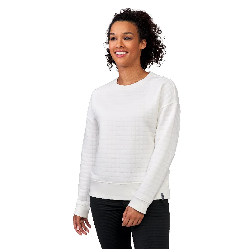 Free Country Women's UltraFill Fleece Crew Neck Pullover Top