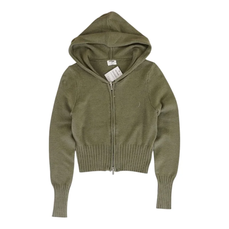 Green Solid Lightweight Jacket