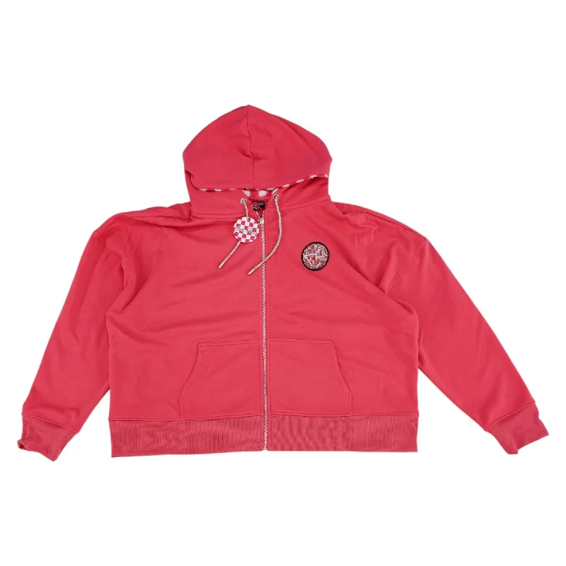 Pink Solid Lightweight Jacket