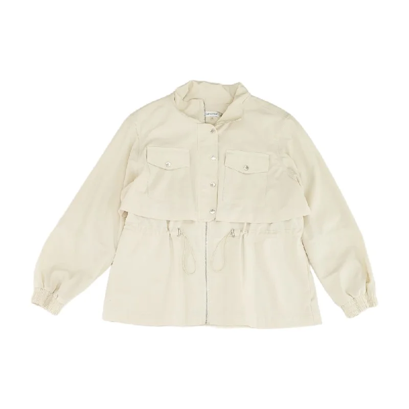 Ivory Solid Jacket