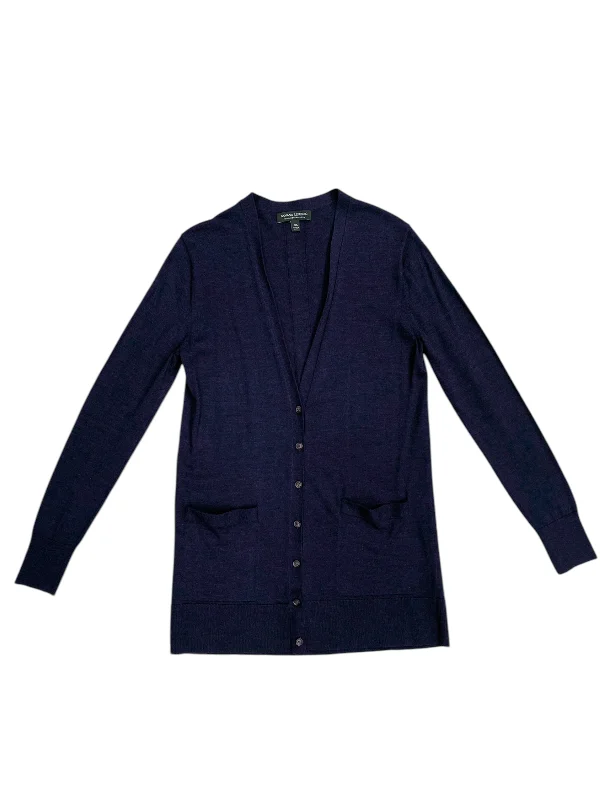 Cardigan By Banana Republic In Navy, Size: Xs