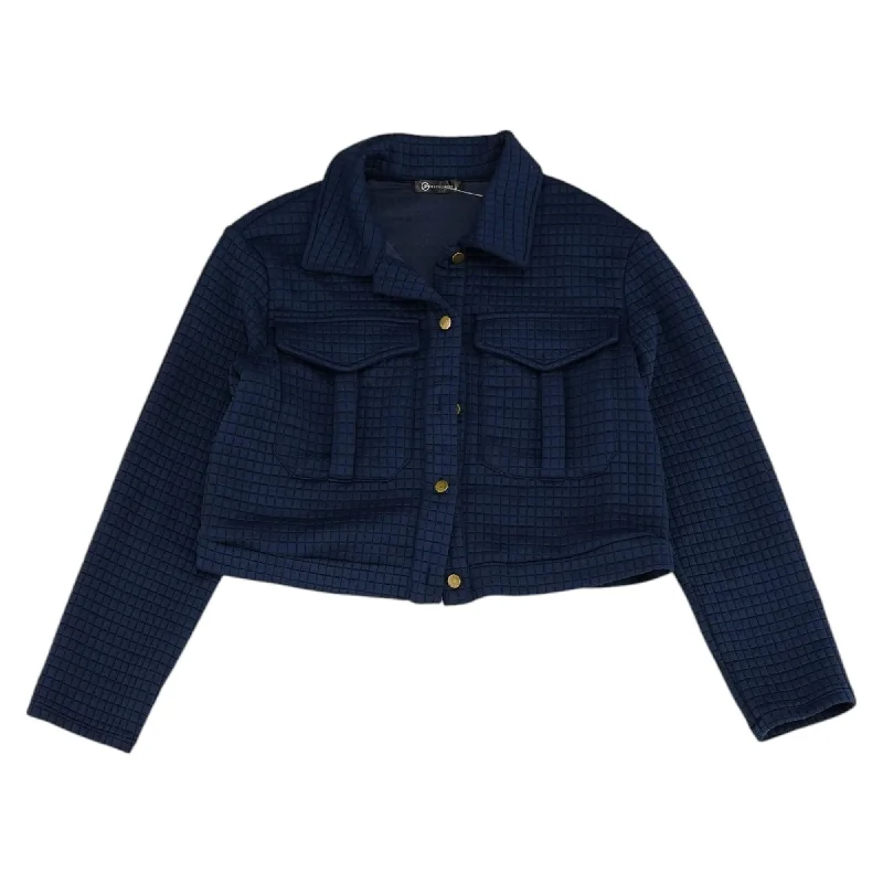 Navy Solid Lightweight Jacket