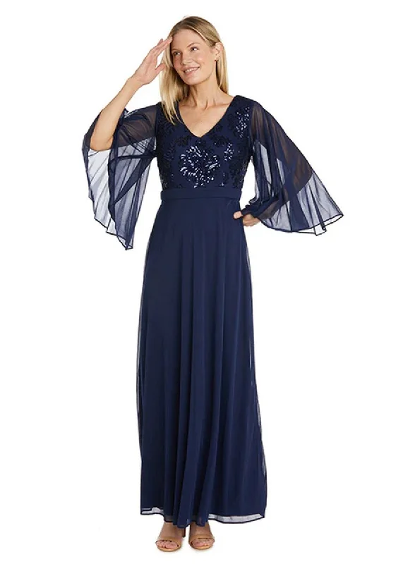 R&M Richards 99399 Long Formal Mother of the Bride Dress