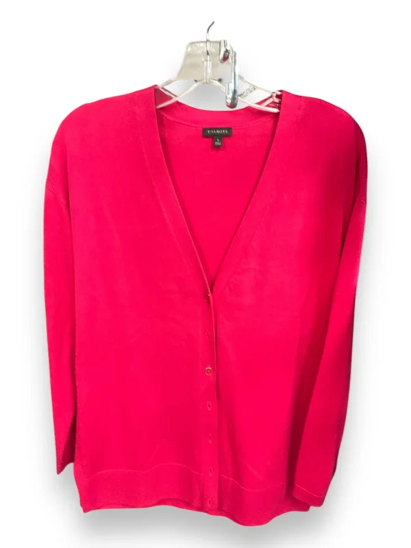 Cardigan By Talbots In Pink, Size: S