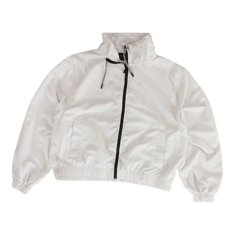 White Solid Lightweight Jacket