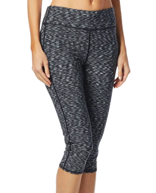 Breakaway Rall High Capri Leggings In Black