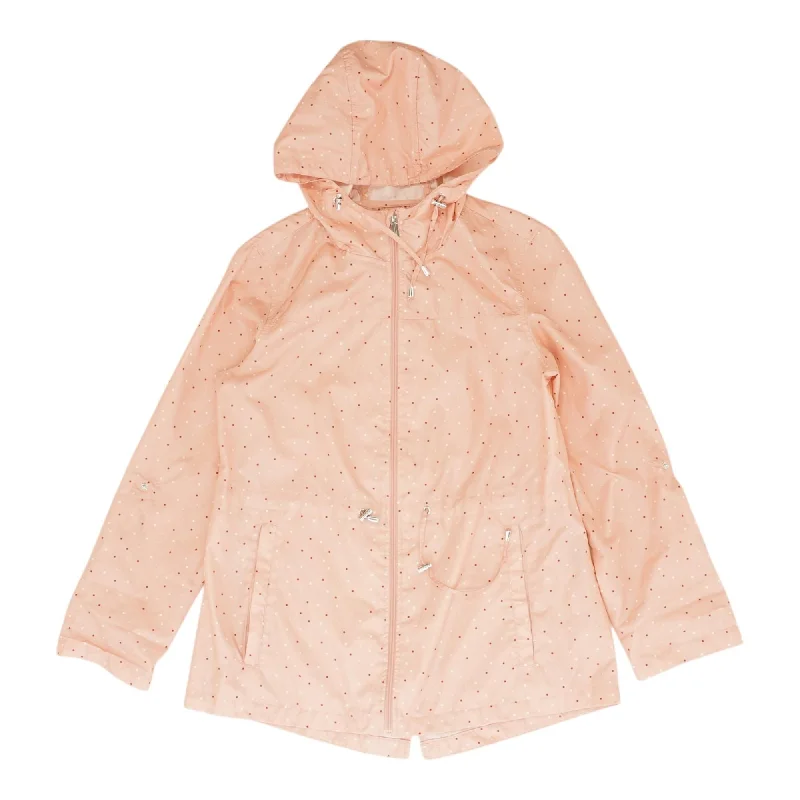 Pink Polka Dot Lightweight Jacket