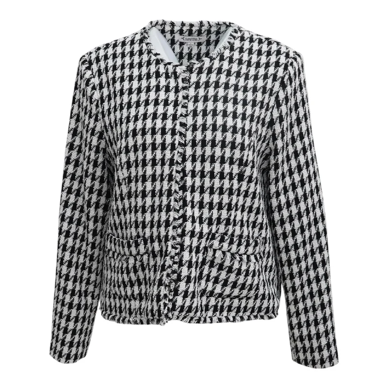 Black Houndstooth Jacket