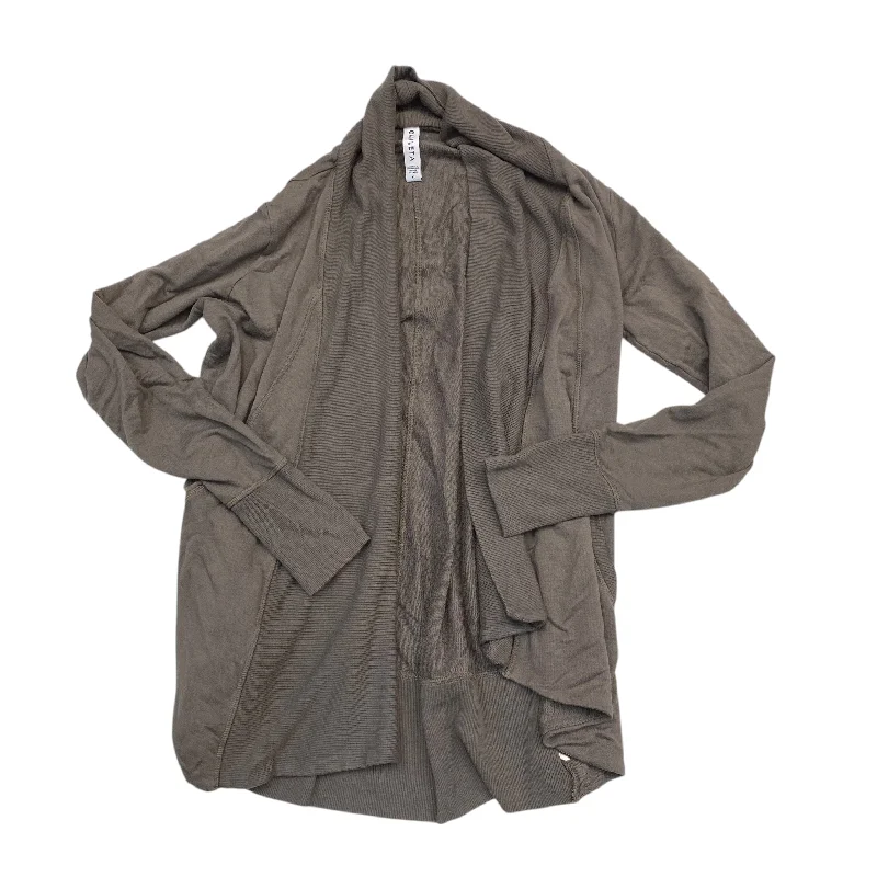 Sweater Cardigan By Athleta In Brown, Size: S