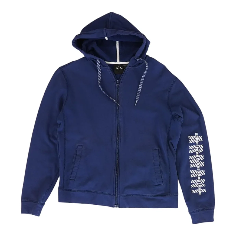 Blue Solid Lightweight Jacket