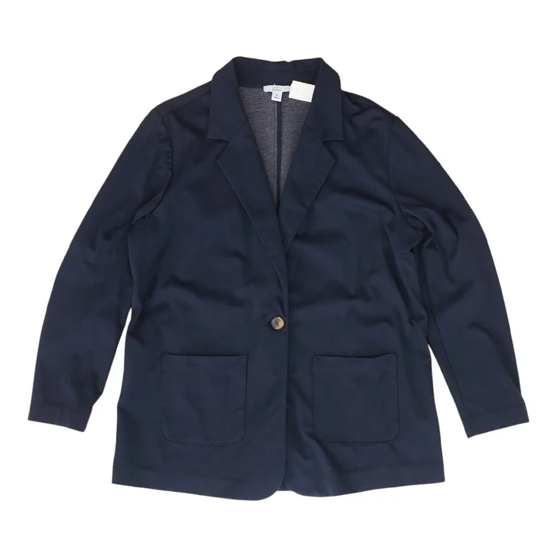 Navy Solid Blazer