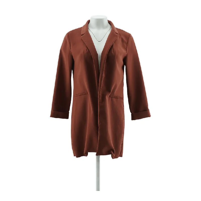 Rust Solid Blazer