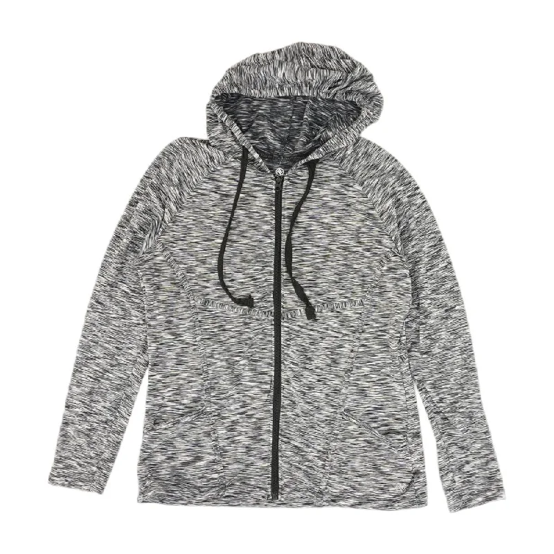 Gray Solid Lightweight Jacket