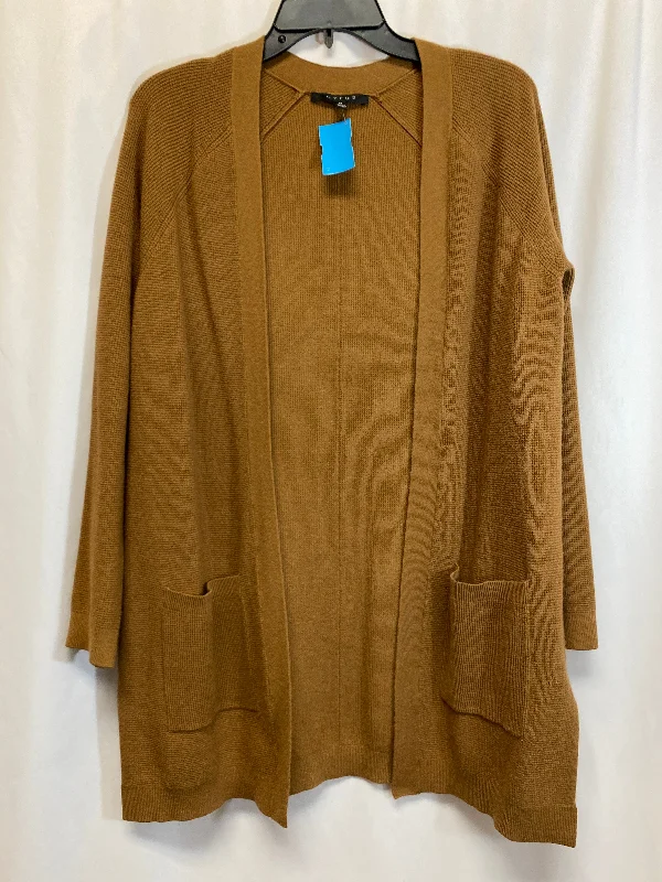 Cardigan By Cyrus Knits In Brown, Size: M