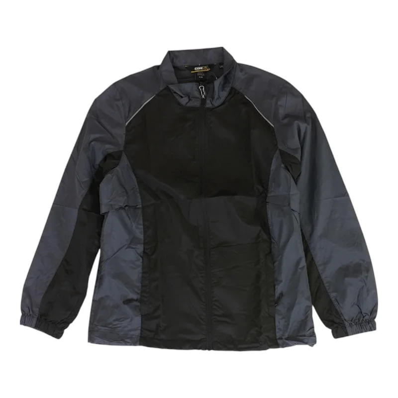 Black Color Block Lightweight Jacket