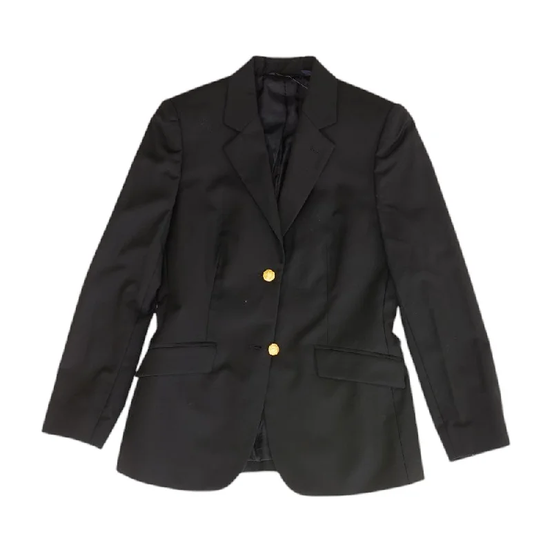 Black Solid Blazer