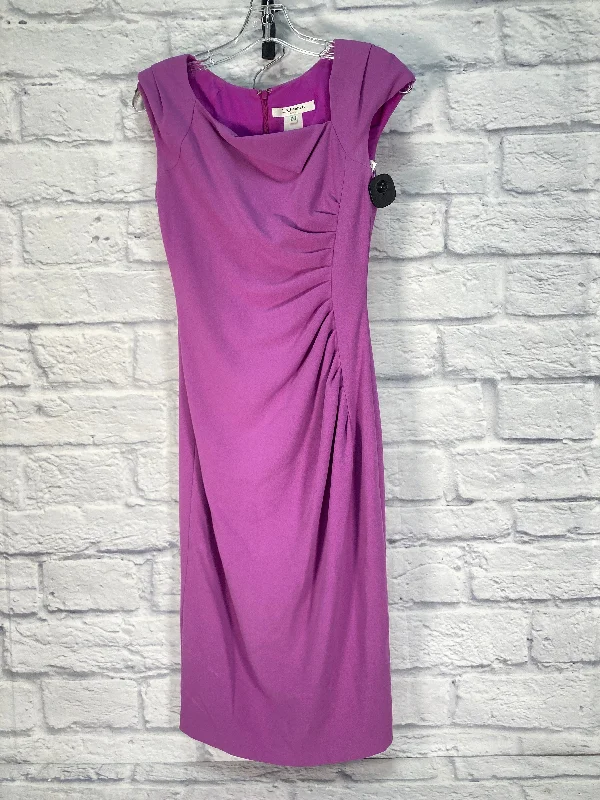 Dress Designer By Lk Bennett In Purple, Size: Xs