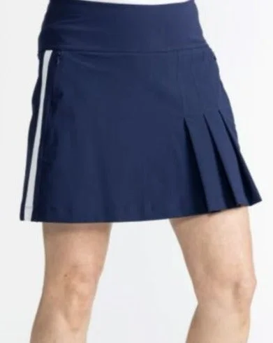 Party Pleat Golf Skort - Navy Blue - FINAL SALE