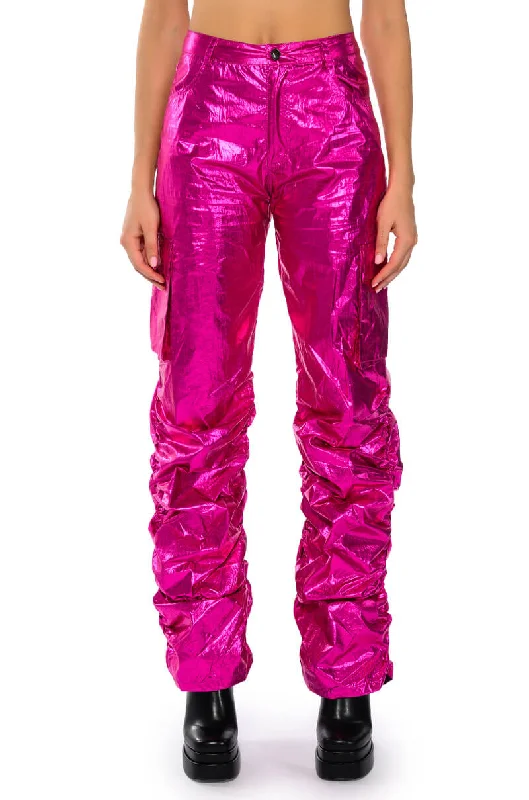 GLIMPSE OF MAGIC RELAXED METALLIC PANT