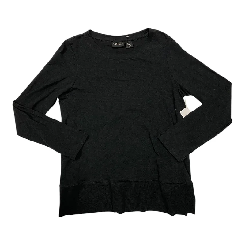 Top Long Sleeve Basic By Rachel Zoe In Black, Size: M