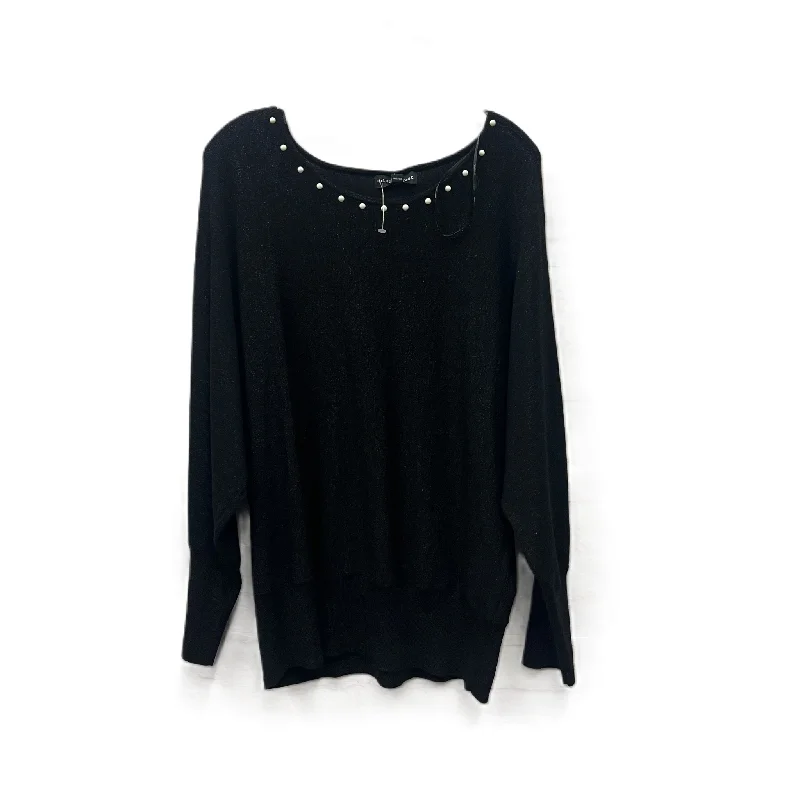 Top Long Sleeve By Black Rivet In Black, Size: Xl