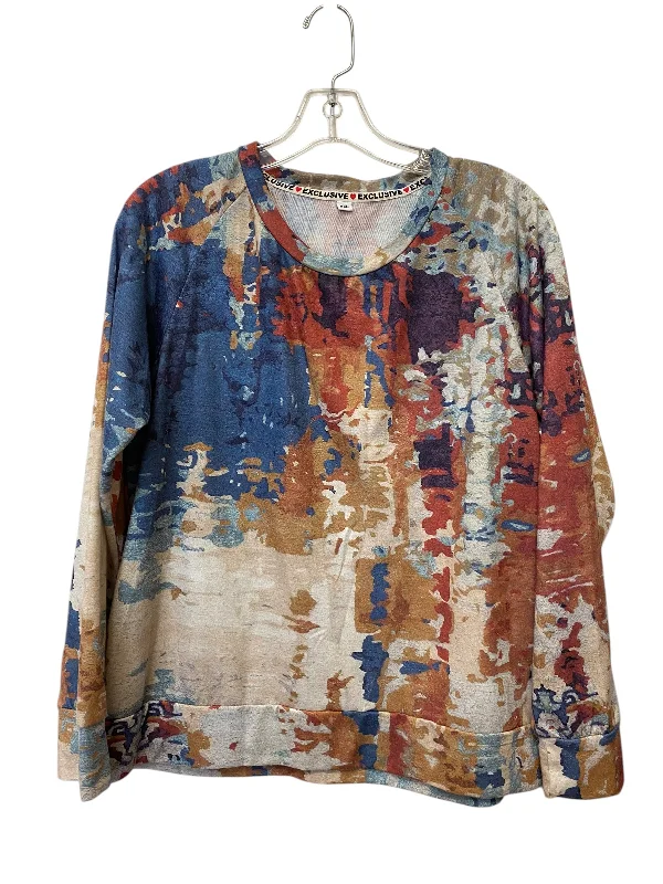 Top Long Sleeve By Clothes Mentor In Multi-colored, Size: Xxl