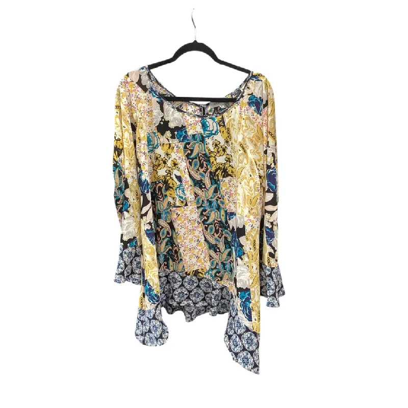 Top Long Sleeve By Figuero & Flower In Multi-colored, Size: Xl