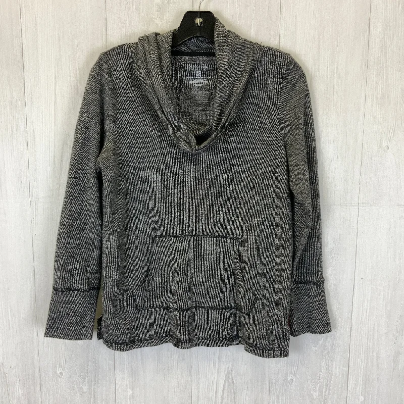 Top Long Sleeve By Sonoma In Grey, Size: Petite   Small