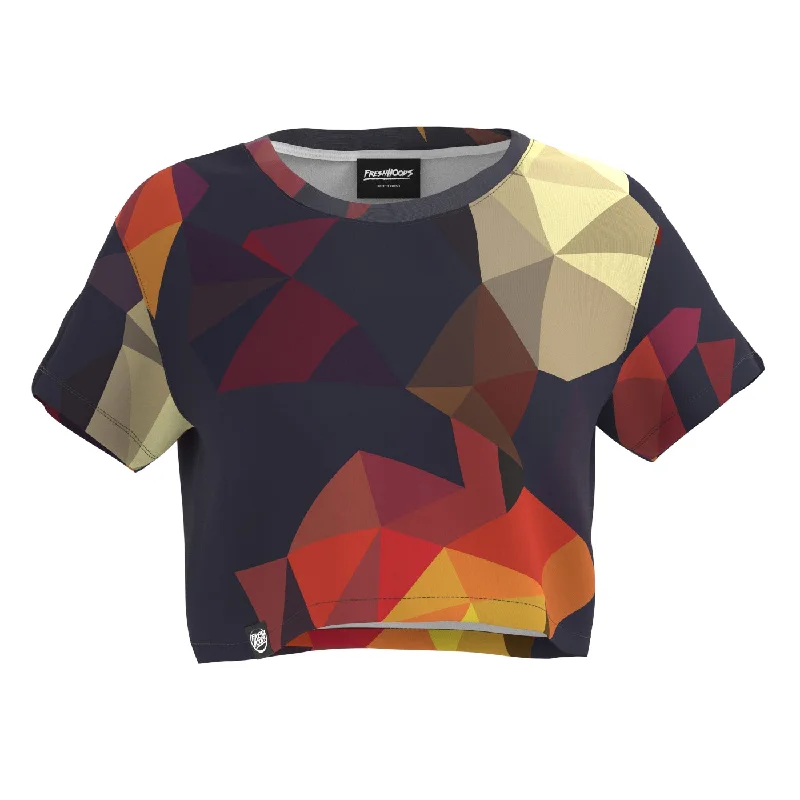 Cubes Crop Top