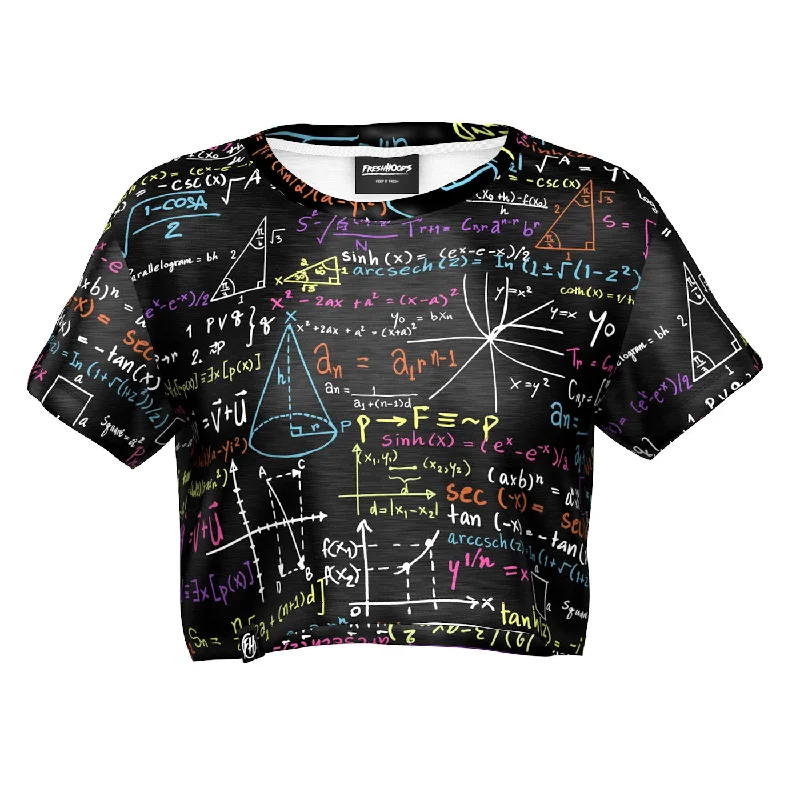 Math Crop Top