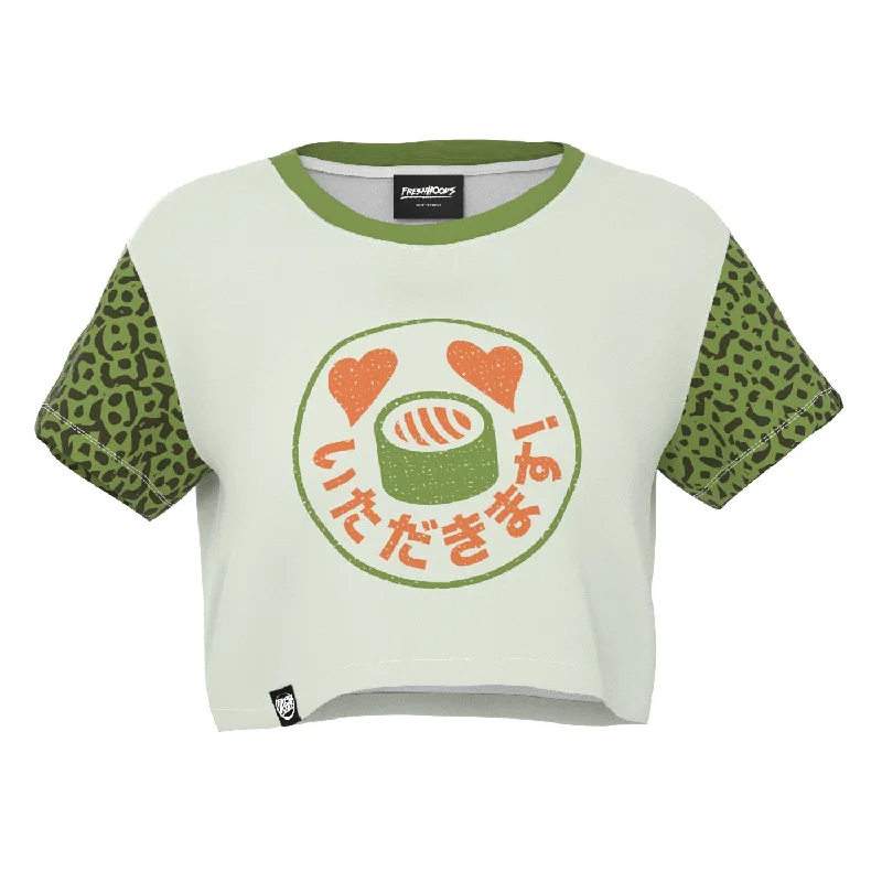 Sushi Heart Crop Top